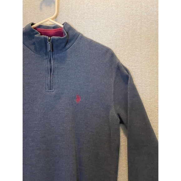 US Polo Pullover Men's Small Gray - Picture 4 of 12